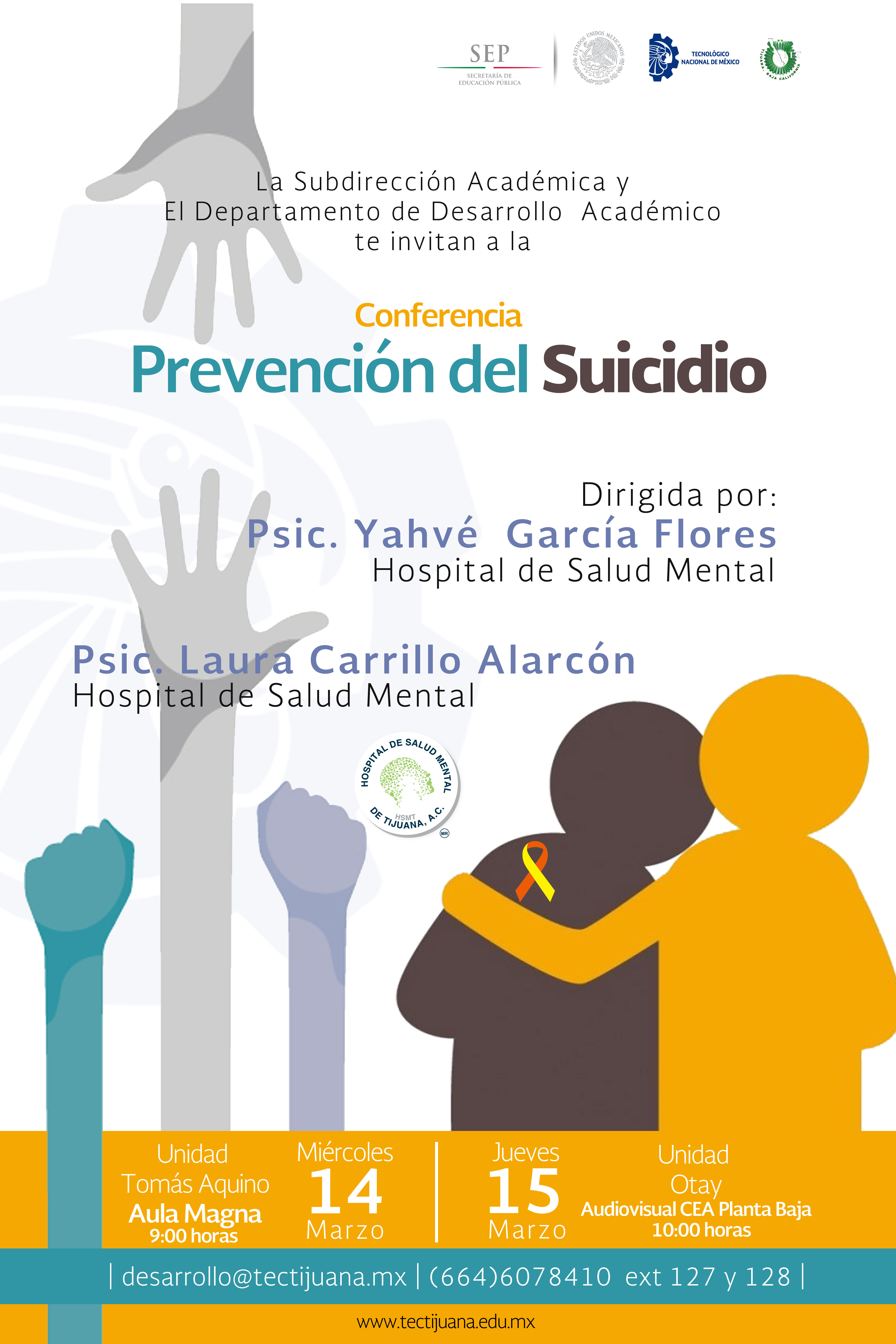 Instituto Tecnológico De Tijuana – Orientan Como Prevenir El Suicidio